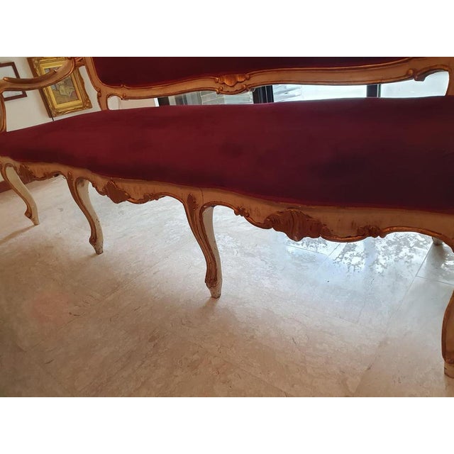 French Louis XVI Style Sofa, Late 19th Century For Sale - Image 10 of 18