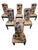Textile Vintage Dining Room Chair Set of 6 For Sale - Image 7 of 7
