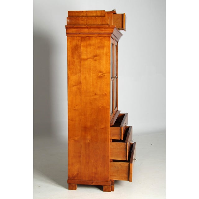 German Biedermeier Display Bookcase, 1830s For Sale - Image 4 of 15