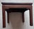 This wonderful Asian Modern vintage low table or stand has sleek lines with a Chinoiserie style. Elm or Mahogany solid...