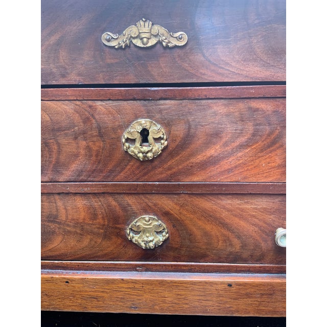 Late 19th Century Miniature French Empire Marble Top Commode For Sale In Boston - Image 6 of 10