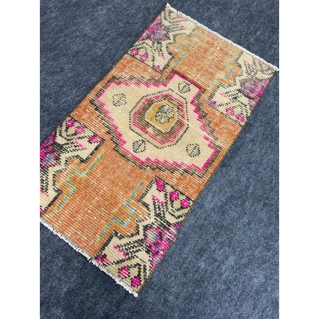 Early 21st Century Turkish Yastik Rug 1'7" x 2'10" For Sale - Image 5 of 5