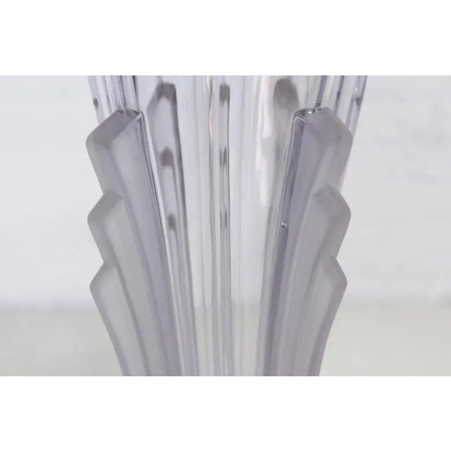 1930s Art Deco Vase in Glass, 1930s For Sale - Image 5 of 12