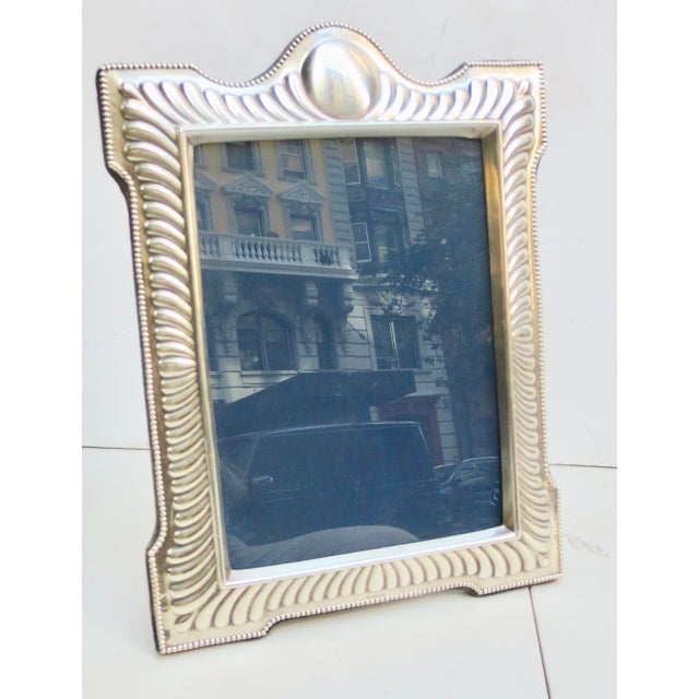 English English Sterling Silver Photo Frame For Sale - Image 3 of 6
