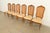 Thomasville Thomasville French Provincial Louis XV Carved Walnut and Cane Back Dining Chairs, Set of Six For Sale - Image 4 of 13