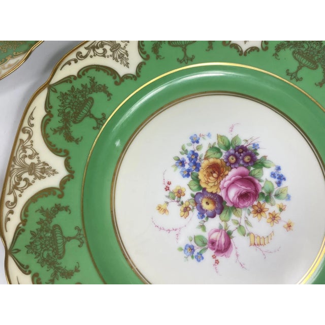 Traditional Tirschenreuth Bavaria Dinner Plates Set of 10 For Sale - Image 3 of 5