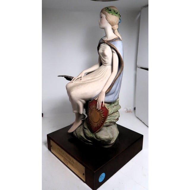 Ceramic Cybis "Columbia - Citizen Genet Affair" - Ltd. Edition - Large, Beautiful and Very Impressive. For Sale - Image 7 of 14