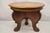 Antique German Renaissance Revival Carved Walnut Paw Feet Round Center Table For Sale - Image 12 of 12
