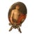 Mid 20th Century Hand-Painted European Porcelain Plaque For Sale