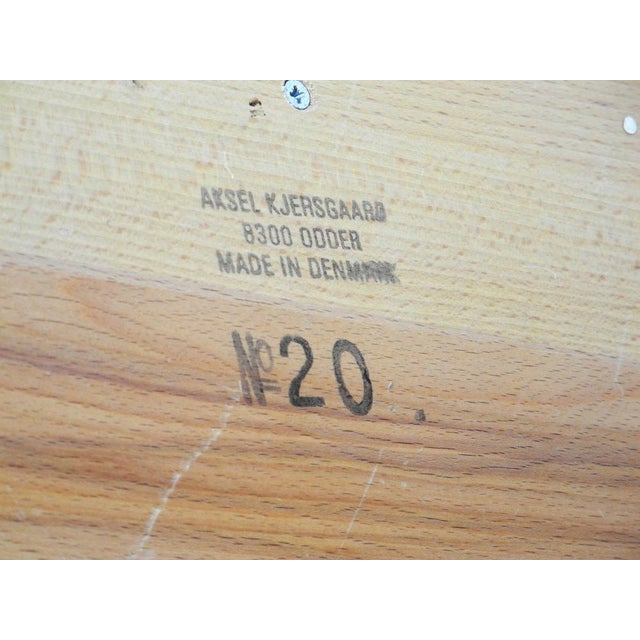 Large Beechwood Coat Rack by Aksel Kjersgaard for Odder Mobler, Denmark, 1960s For Sale - Image 10 of 18