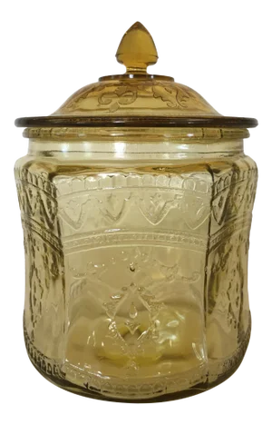 1920s Anchor Hocking Cookie Jar