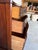 Vintage Serpentine-Front Mahogany Three-Drawer Nightstand / Bachelor’s Chest For Sale - Image 11 of 12