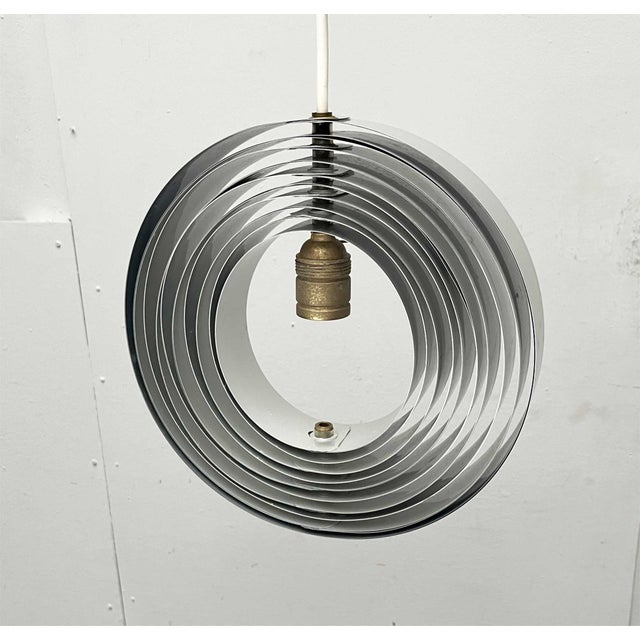 Mid-Century Modern East German Moon Pendant Lamp by Verner Panton for Erjoka, 1960s For Sale - Image 15 of 18