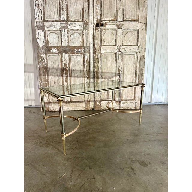 Gold Vintage Bronze Coffee Table, 1960s For Sale - Image 8 of 16