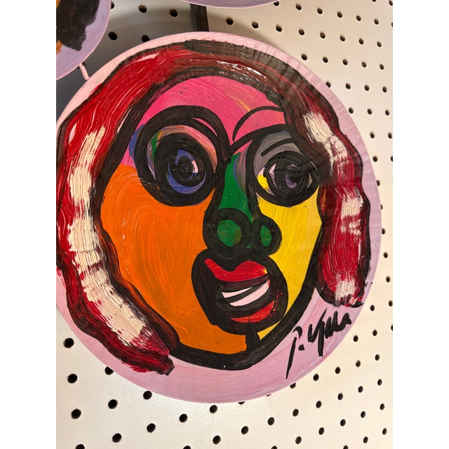 1970s 1970s Peter Keil Abstract Metal Disc Wall Sculpture For Sale - Image 5 of 7