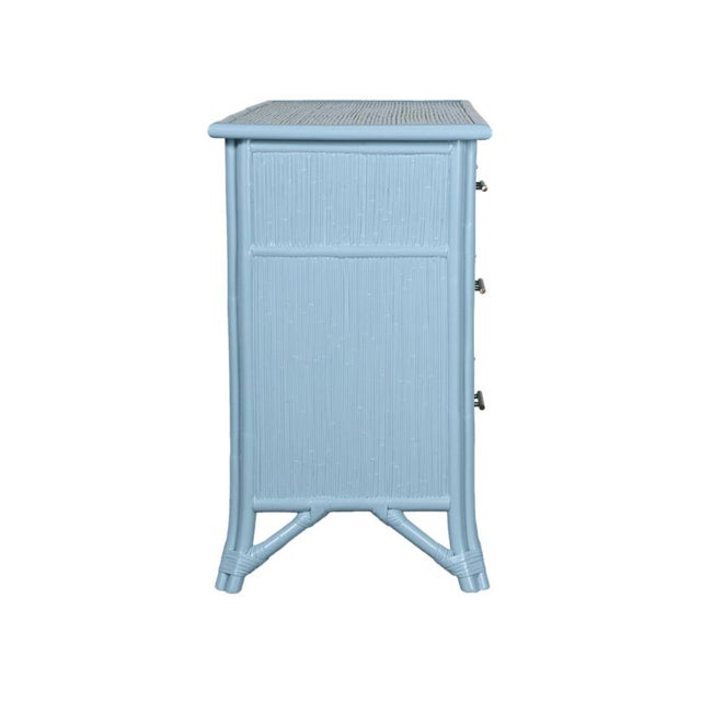 Versatile and functional, our Pencil Rattan Six-Drawer Dresser, embodies the effortless elegance of coastal living. With a...