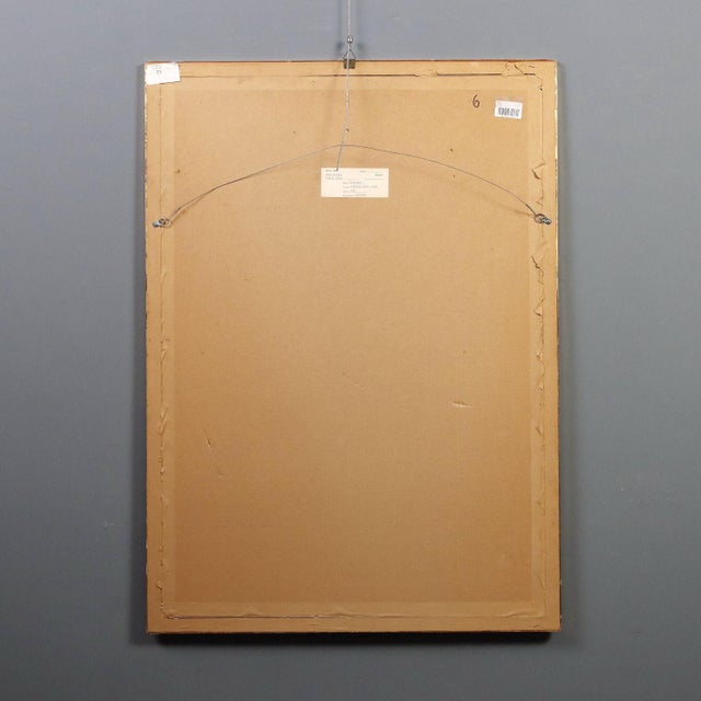 Carlos Zerpa, Composition, Acrylic on Cardboard, 1985 For Sale - Image 12 of 14