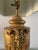 1960s Vintage Chapman Sienna Marble Hollywood Regency Rams Head Urn Lamp For Sale - Image 5 of 9