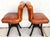 Top Grain Leather Swivel Counter Stools Pair For Sale - Image 4 of 17