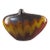 Mid-Century-Modern Style Abstract Shape Drip Glaze Pottery Vase For Sale