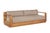 2020s Imperial Grove Outdoor Solid Teak Wood- 84" For Sale - Image 5 of 15