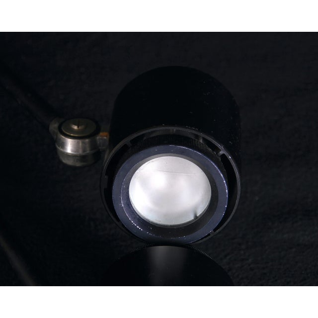 Metal Modern Tall Black Metal Sconce in , West Germany, 1970's For Sale - Image 7 of 12