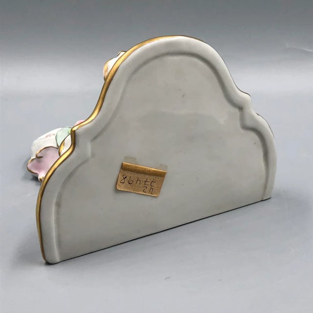 Rococo Hand-Painted Porcelain Wall Consoles from Kämmer, Dresden, Set of 3 For Sale - Image 18 of 18