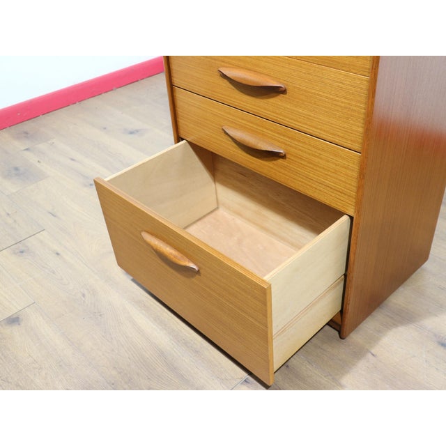 Mid Century Modern Vintage Teak British Dresser Drawers by Austinsuite For Sale - Image 9 of 12