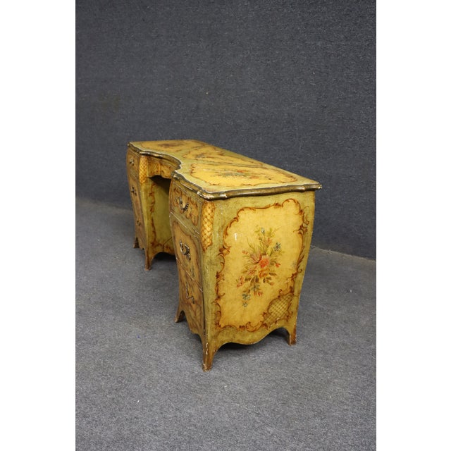 Italian Paint-Decorated Vanity by Ny Galleries For Sale - Image 16 of 17