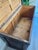 Wood Large Antique 19th Century Oak Dark Wood Blanket Box Chest Coffer with Key Rustic Farmhouse For Sale - Image 7 of 15