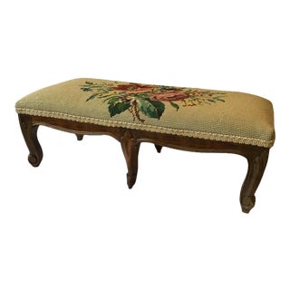 1940s 6 Leg French Style Footstool For Sale