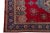 1950s Red Tabriz Persian Wool Rug Handknotted With a Center Medallion Design For Sale - Image 4 of 7