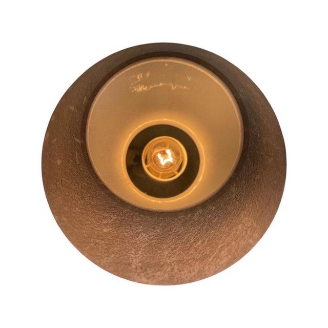 Vintage Italian Glass Mushroom Lamp, 1970s For Sale - Image 9 of 11