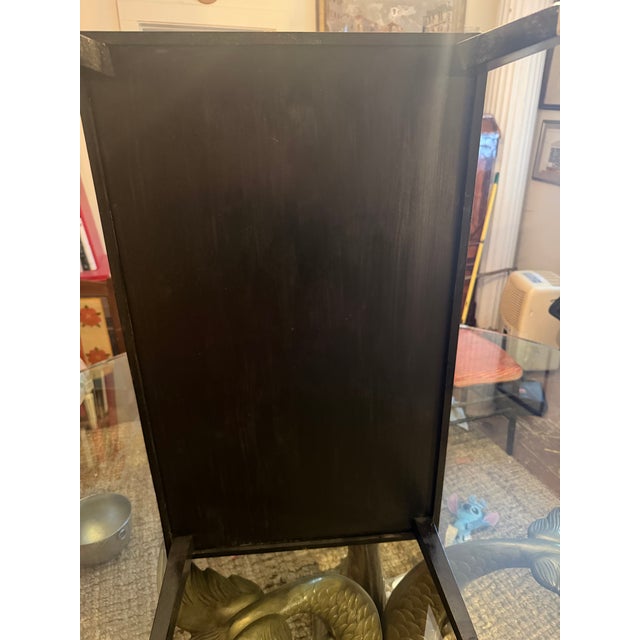 A handsome bed tray Handmade in upstate New York and painted in a faux tortoiseshell finish . Legs are amply tall to allow...