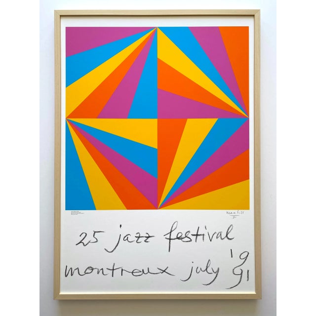 Max Bill Vintage 1991 Serigraph Print 
