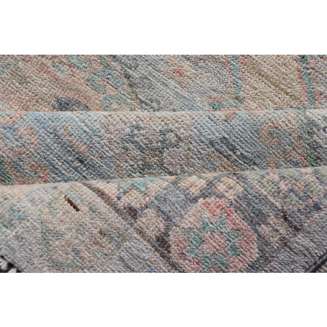 Keivan Woven Arts Geometric Oushak 4'11 X 6'3 For Sale - Image 10 of 11