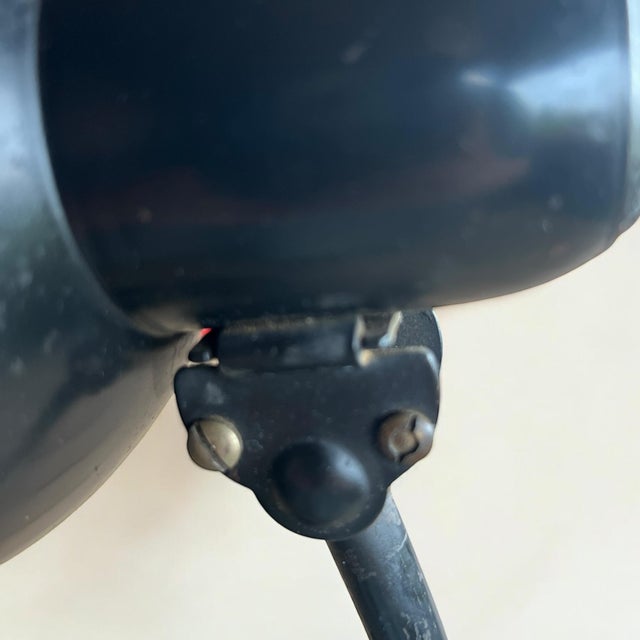 Black Bauhaus Desk Lamp by Christian Dell, 1920s For Sale - Image 8 of 10