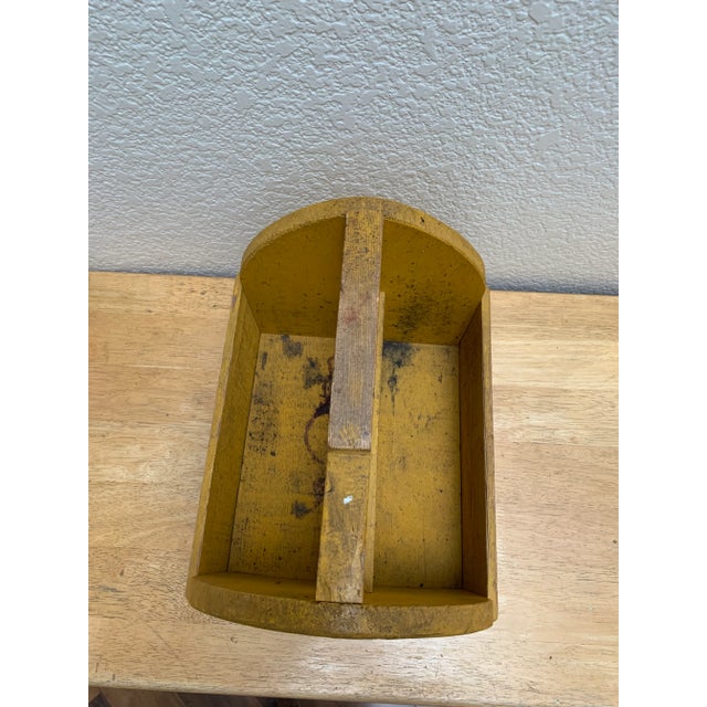 Rustic Vintage Wood Shoe Shine or Tool Box For Sale In Sacramento - Image 6 of 9