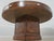 English Style Large Mahogany Round Leather Top Rent Table For Sale - Image 18 of 18