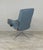 Early 21st Century Sparrow Blue Leather Ekornes Stressless Recliner For Sale - Image 5 of 9