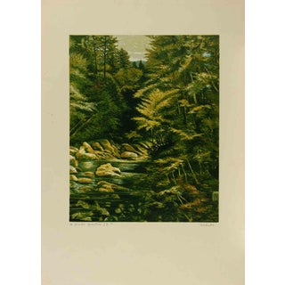 Antonio Saliola, The Little Fisherman, Lithograph, 1990s For Sale