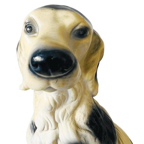 Vintage Italian Dog Statue, 1970s For Sale - Image 4 of 10