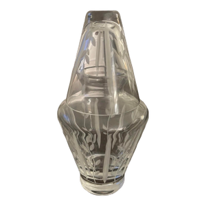 Vintage Faberge Printemps Crystal Night Bedside Carafe Set