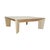 Versatile side table with multi-sided diagonal base. Shown in medium cerused oak. Lead time: 6-8 weeks width: 28" depth:...