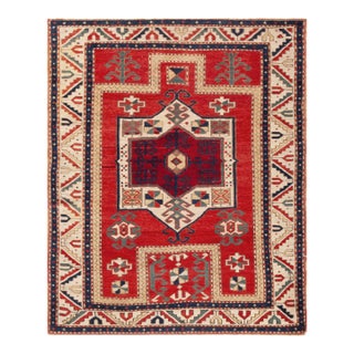 Nazmiyal Collection Antique Caucasian Kazak Rug For Sale