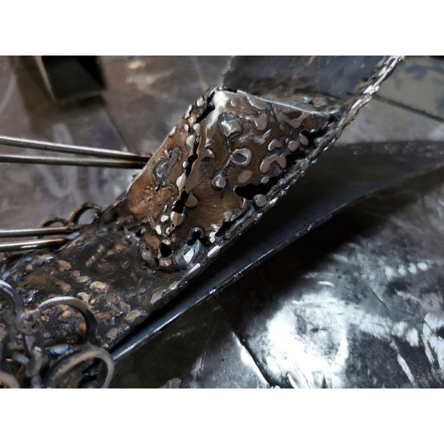 Ovidiu Kloska, Seed of Eternity, 1977, Welded Steel For Sale - Image 7 of 10