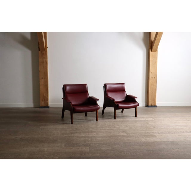 Mid-Century Modern Lounge Chairs from Sormani, Italy 1965, Set of 2 For Sale - Image 3 of 12