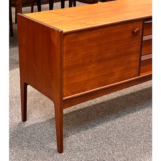 Wood European Mid Century Modern Teak Credenza by Younger, Uk c.1960 For Sale - Image 7 of 7