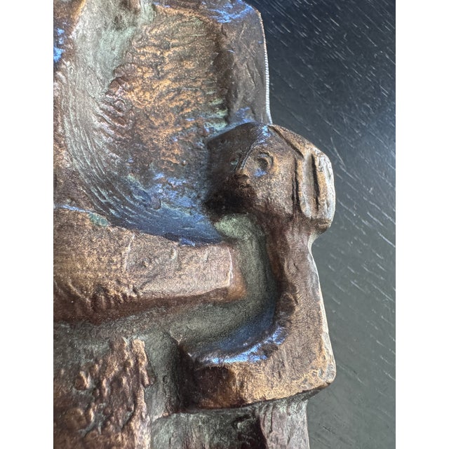 1950s Cubist Bas-Relief, 1950s, Bronze For Sale - Image 5 of 8