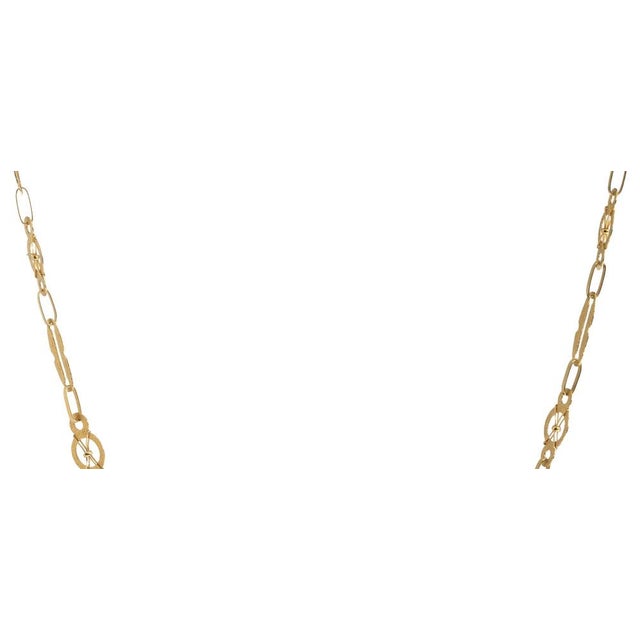 19.2 Karat Gold Necklace For Sale - Image 4 of 8